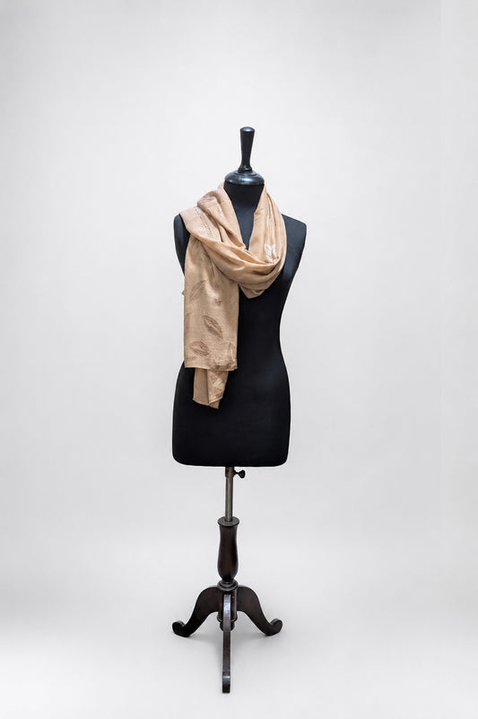Premium Korean Chiffon Brosha Stole