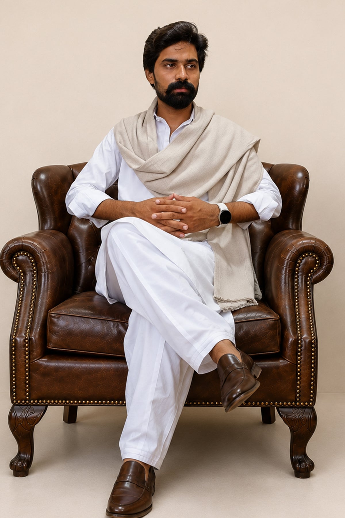 Premium Plain Rabbit Wool Men Wear