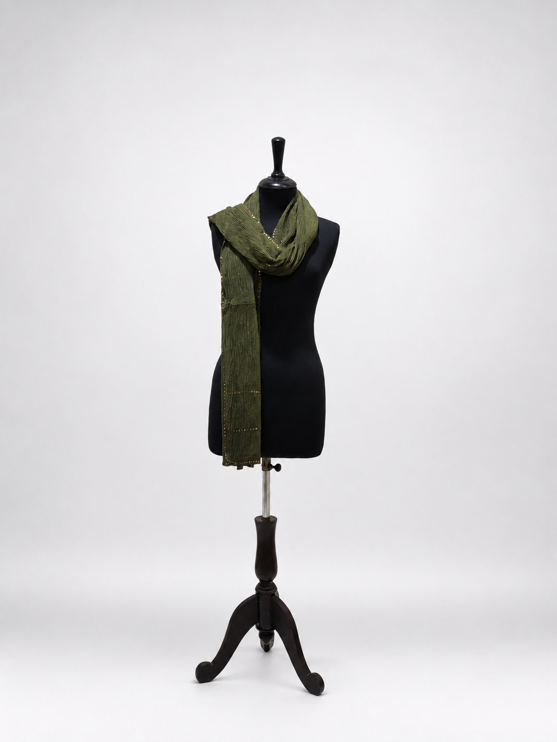 Luxury Crinkle-Tilla Chiffon Stole