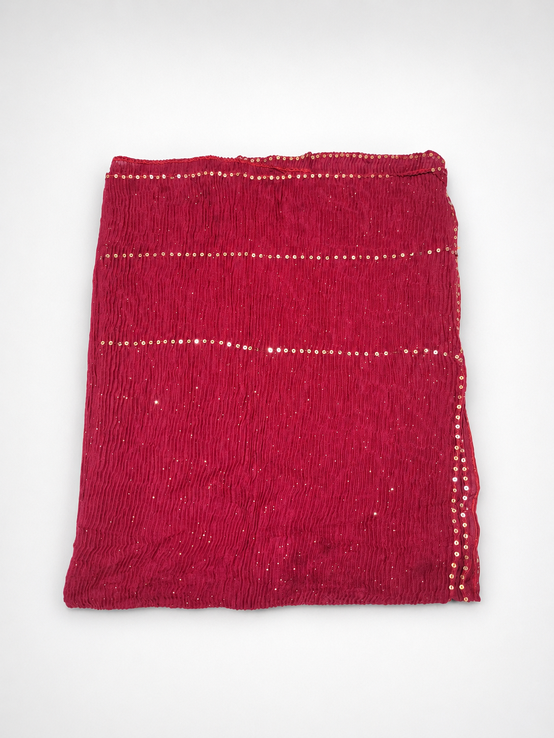 Luxury Crinkle-Tilla Chiffon Stole