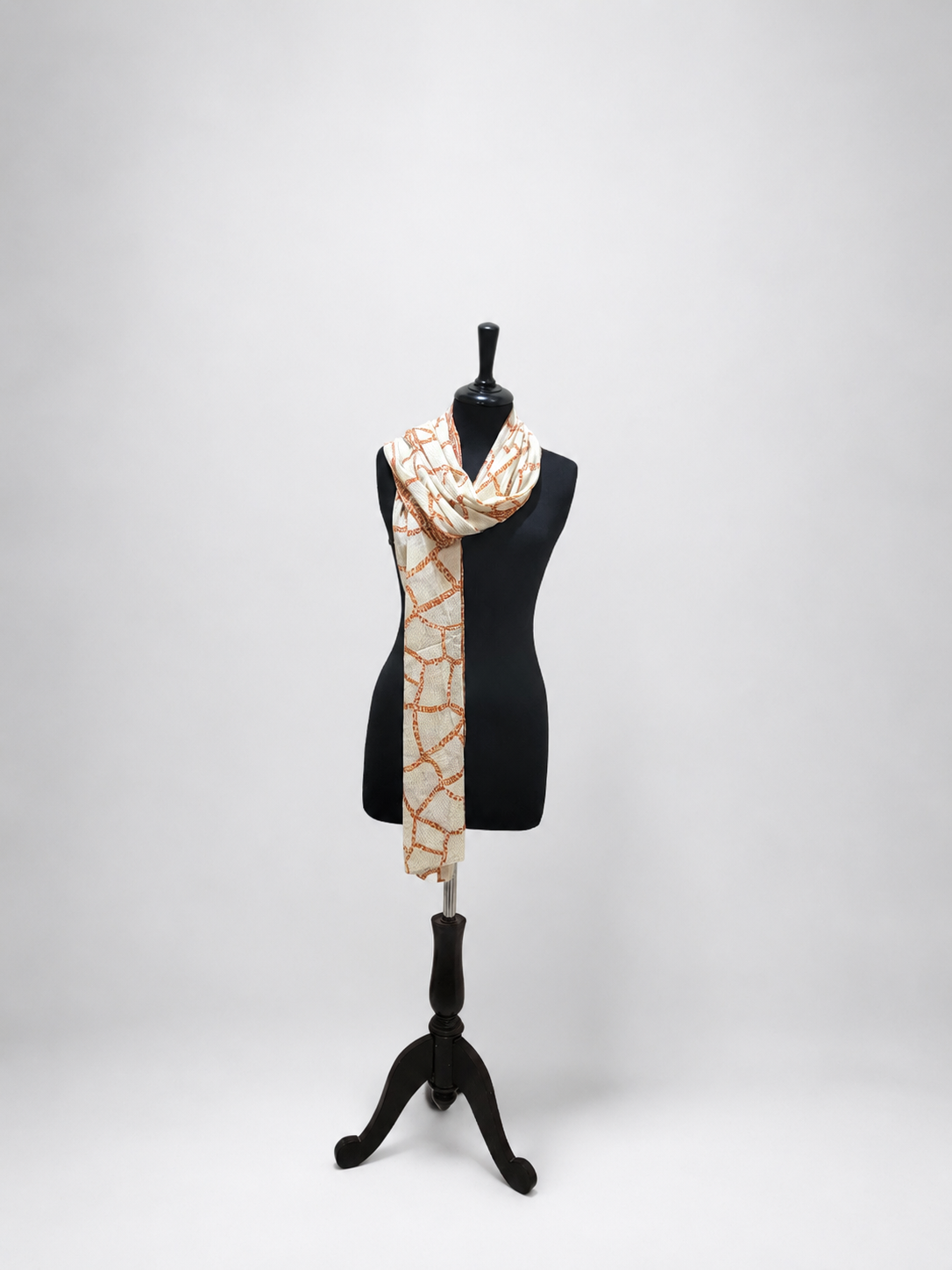Luxury Crinkle-Chiffon Stole