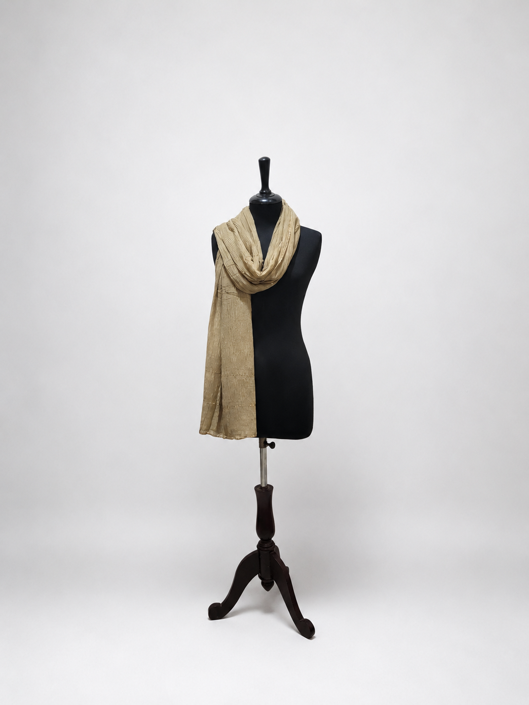 Luxury Crinkle-Tilla Chiffon Stole