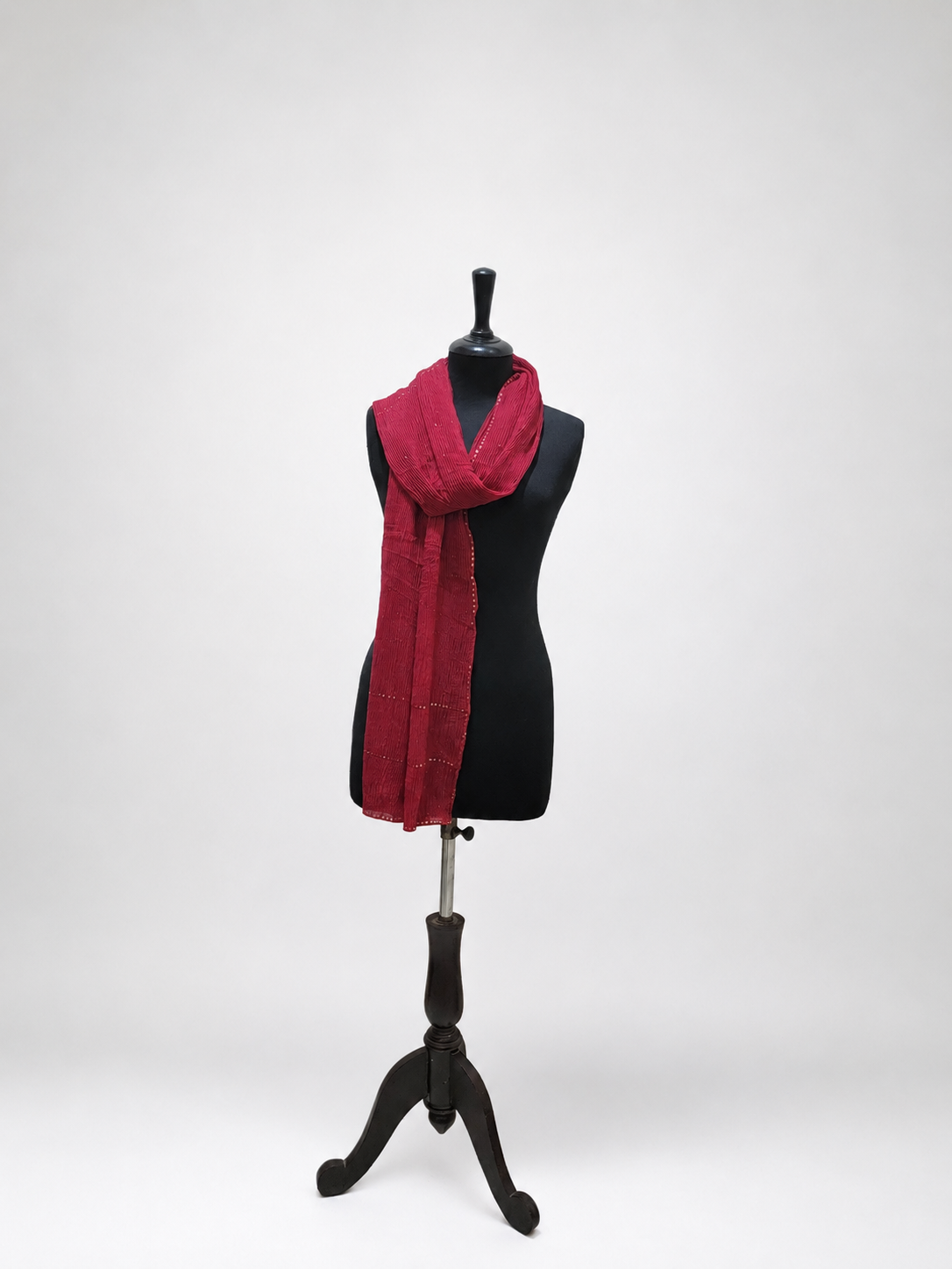 Luxury Crinkle-Tilla Chiffon Stole