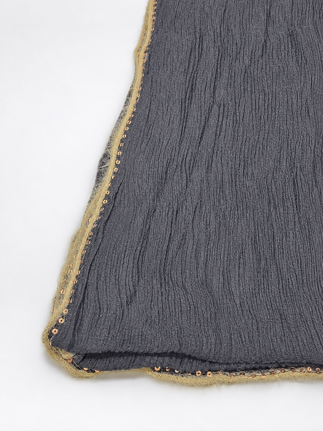 Luxury Crinkle-Chiffon Stole