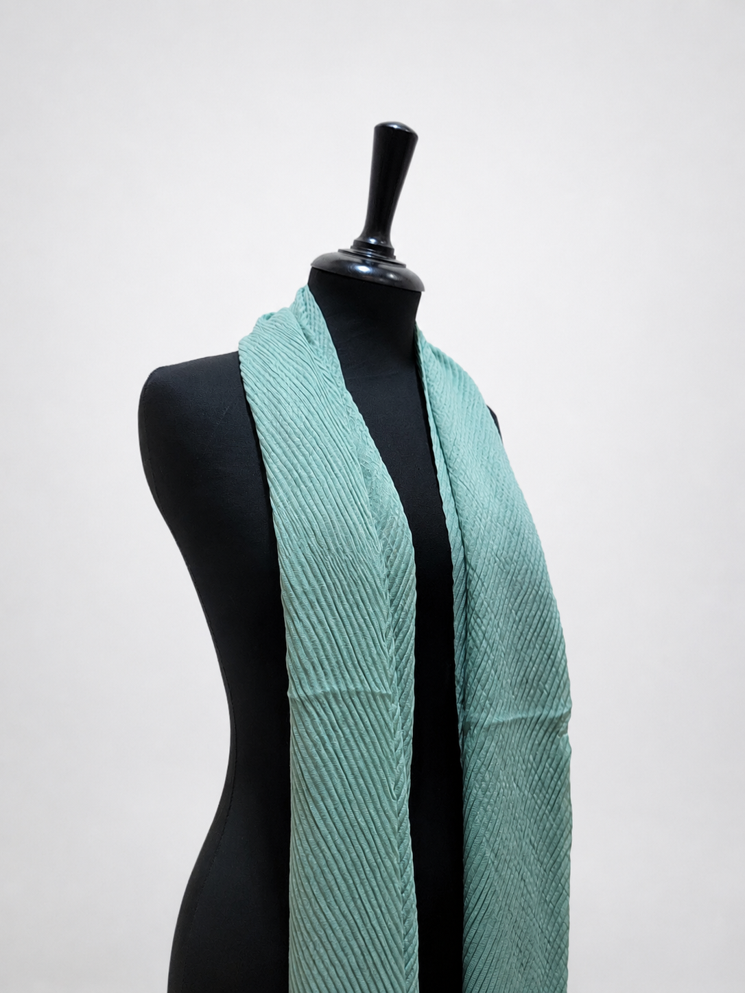Luxury Crinkle-Chiffon Stole