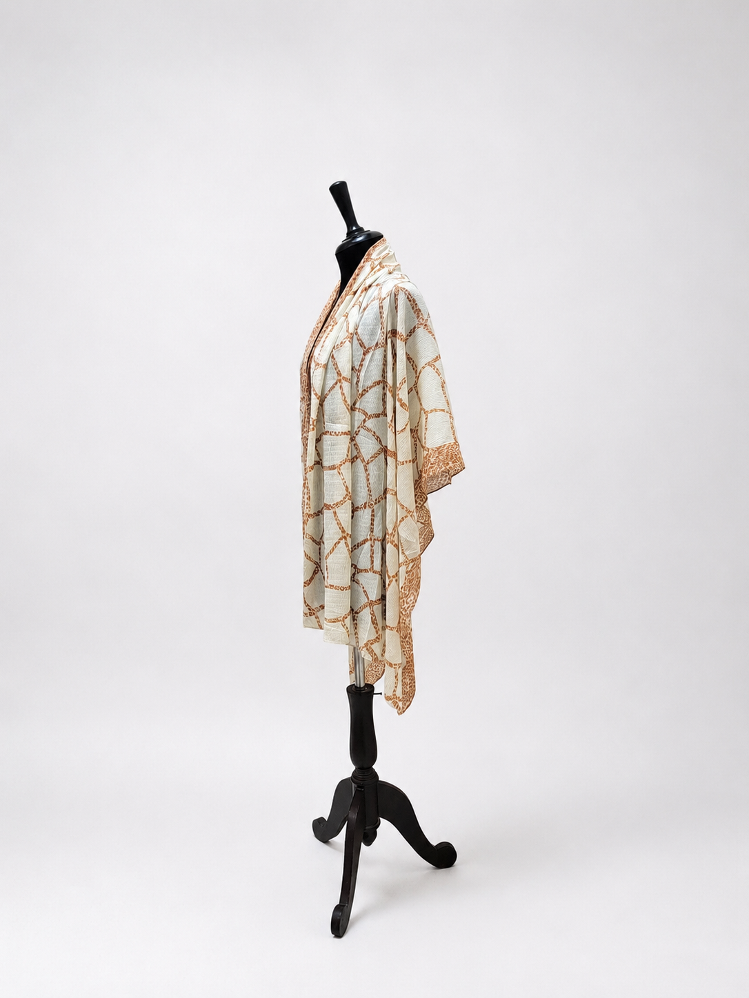 Luxury Crinkle-Chiffon Stole