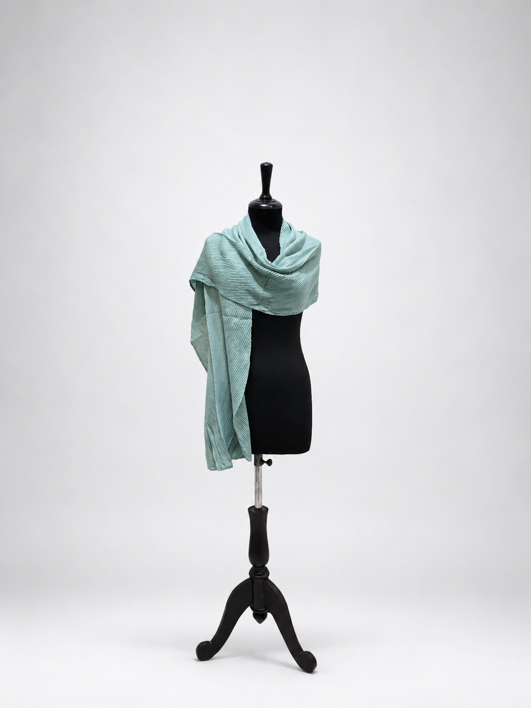 Luxury Crinkle-Chiffon Stole