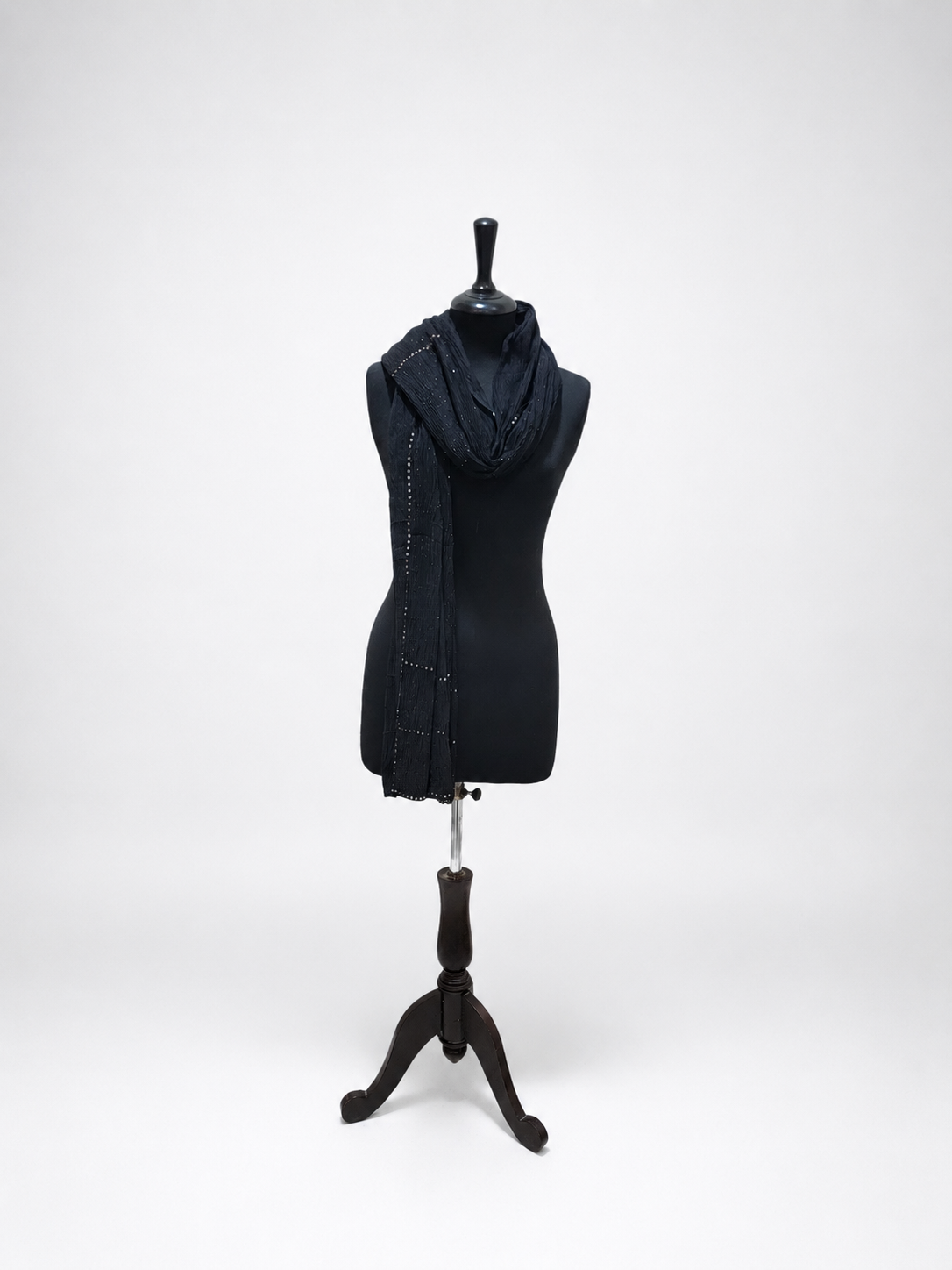 Luxury Crinkle-Tilla Chiffon Stole