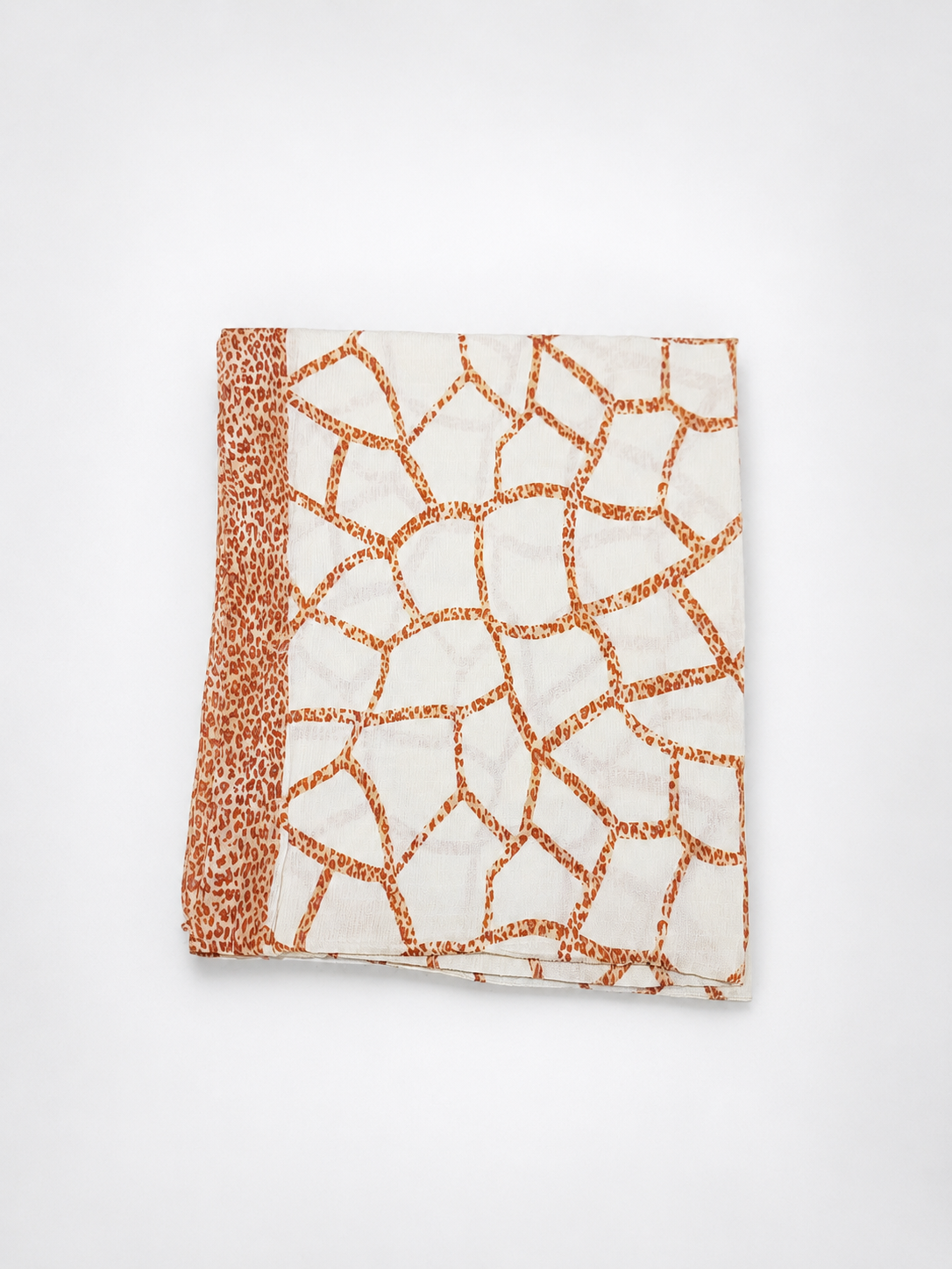 Luxury Crinkle-Chiffon Stole