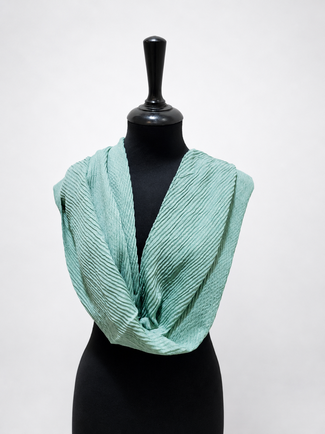 Luxury Crinkle-Chiffon Stole