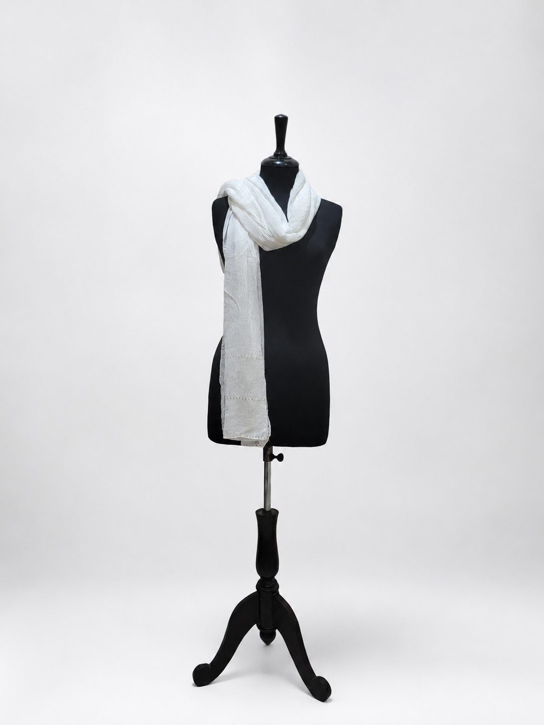 Luxury Crinkle-Tilla Chiffon Stole