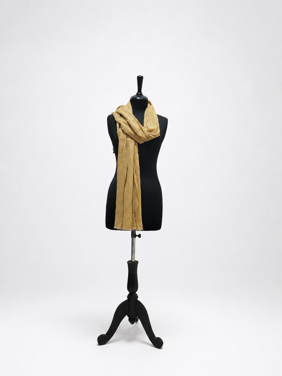 Luxury Crinkle-Chiffon Stole