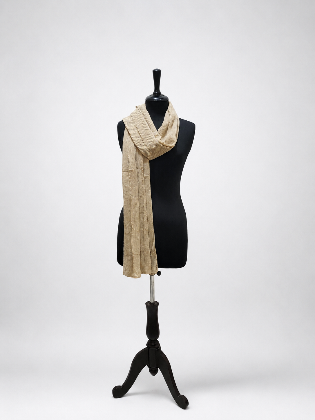 Luxury Crinkle-Tilla Chiffon Stole