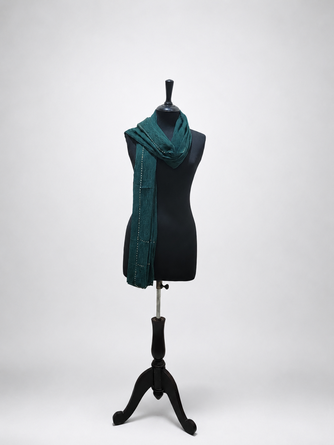 Luxury Crinkle-Tilla Chiffon Stole