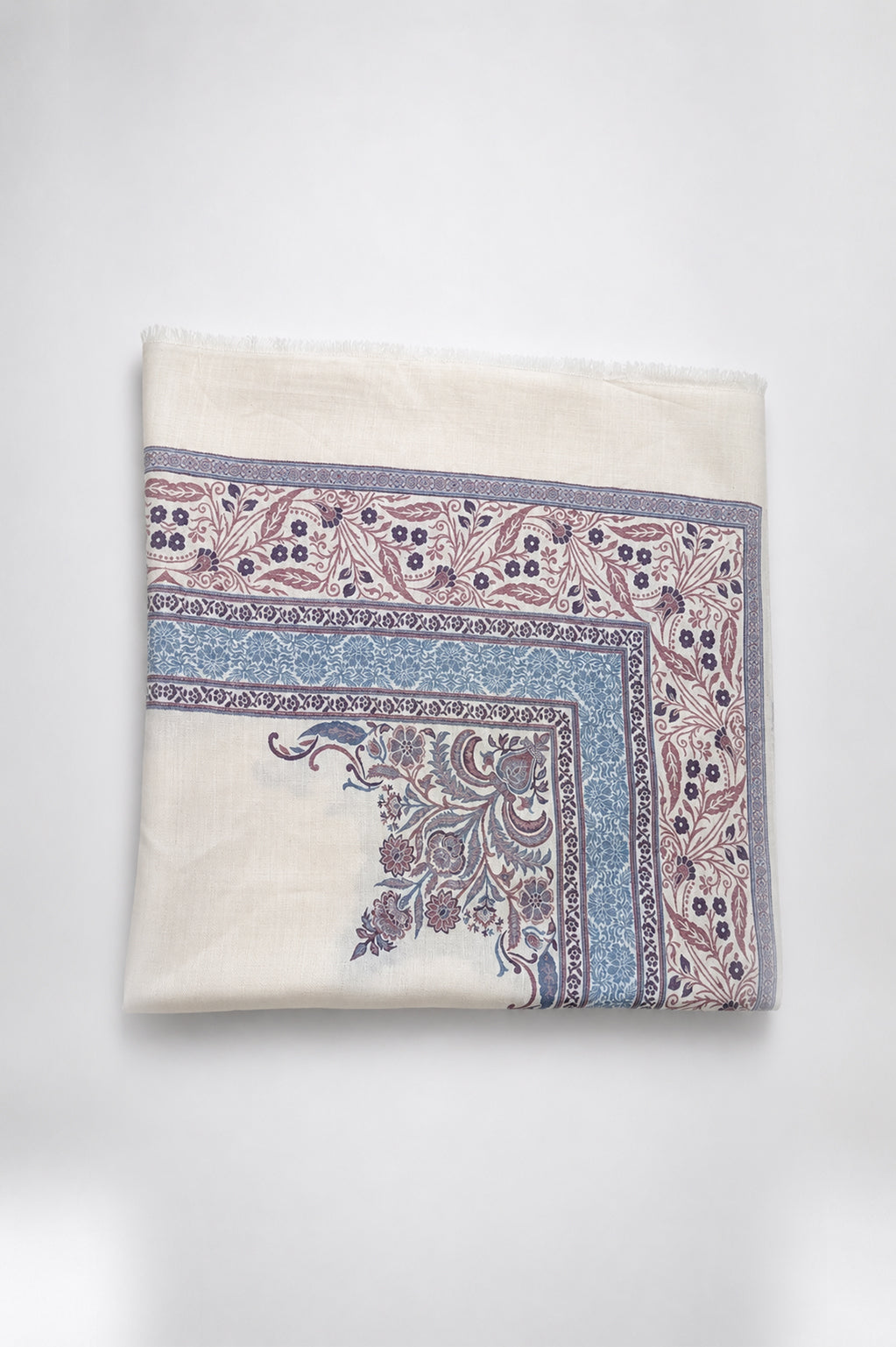 Premium Kani Shawl with Kashmiri Floral Motifs