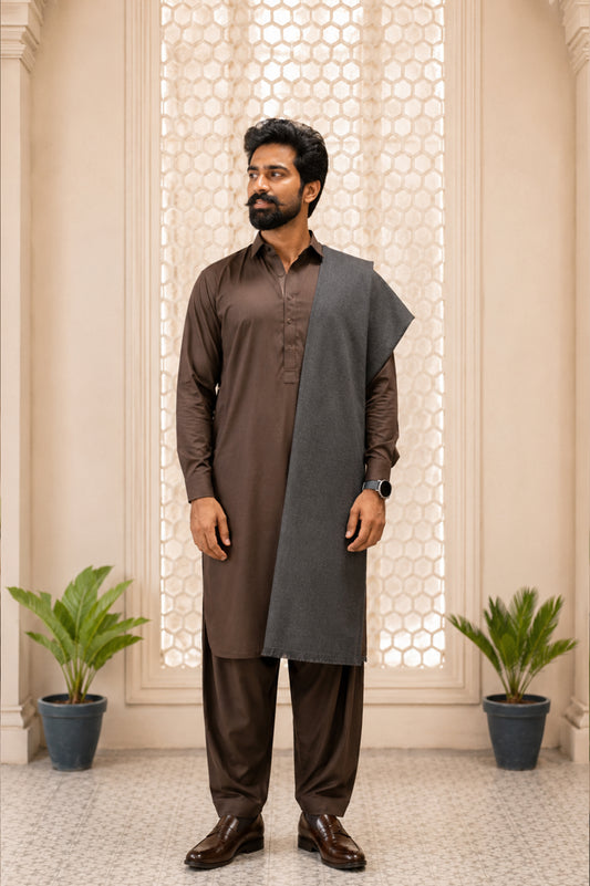 Premium Plain Rabbit Wool Men Wear