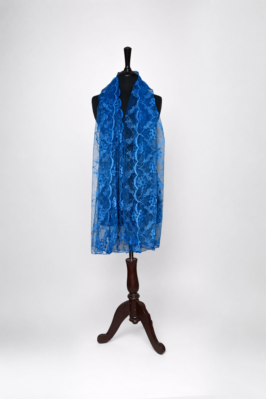 Bridal & Festive Embroidered Net Dupatta