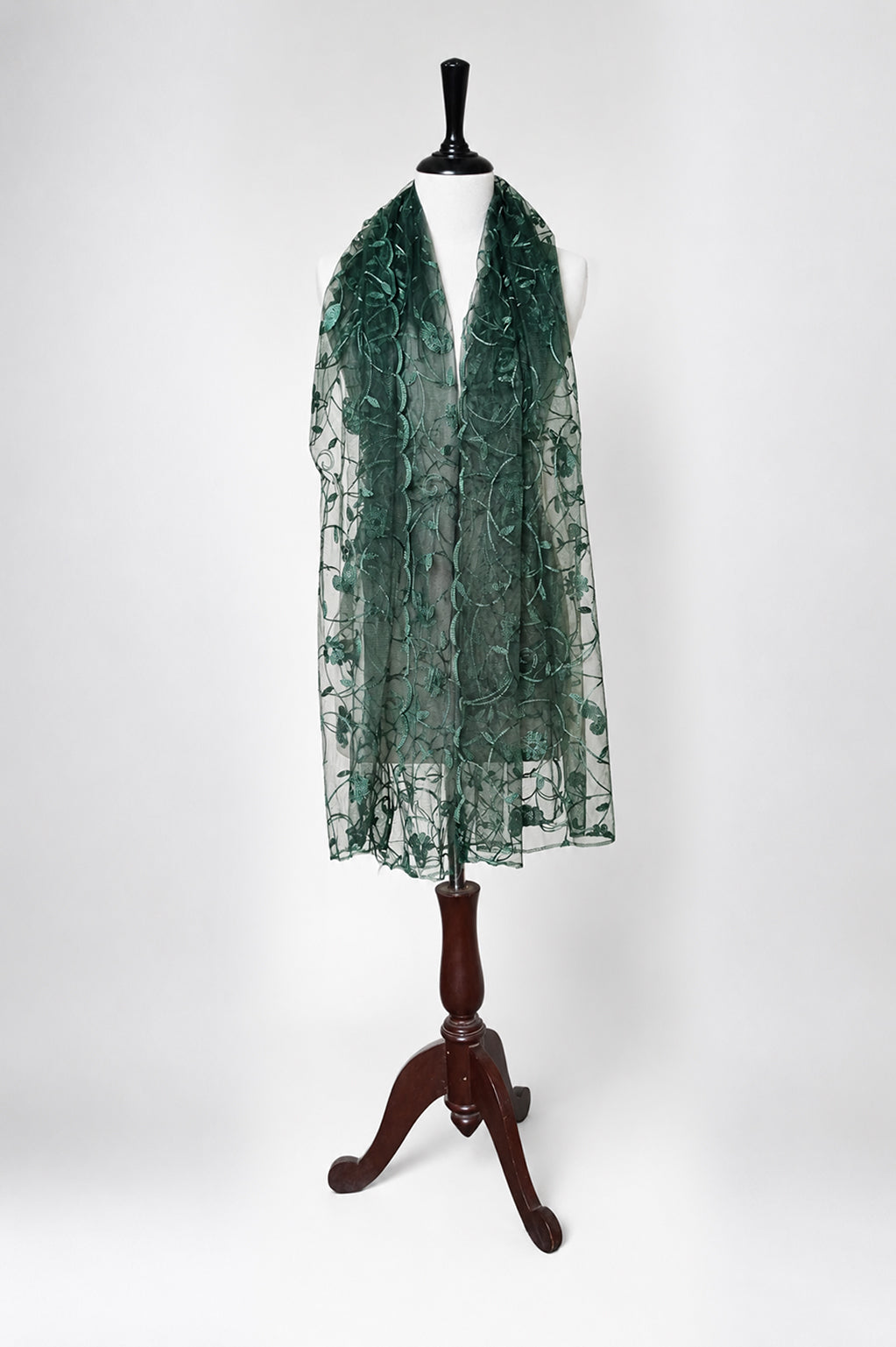 Bridal & Festive Embroidered Net Dupatta