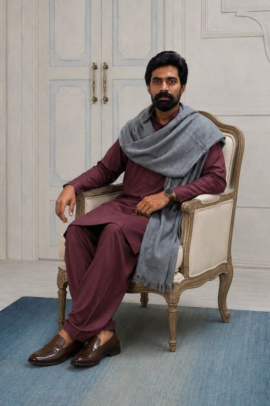 Premium Plain Rabbit Wool Men Wear