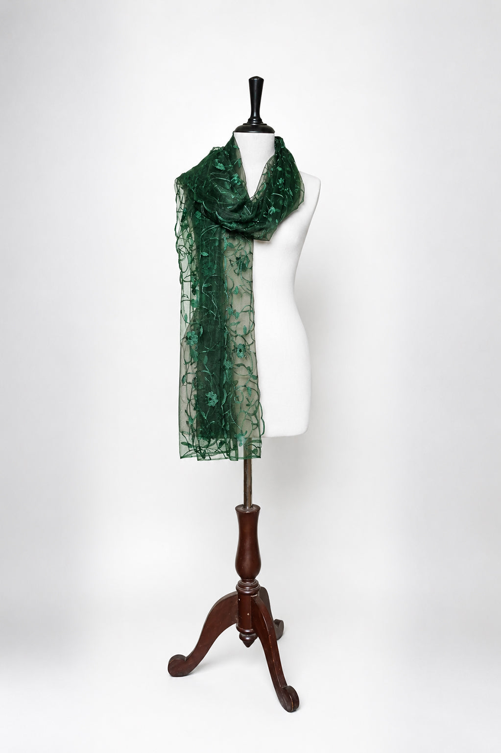 Bridal & Festive Embroidered Net Dupatta