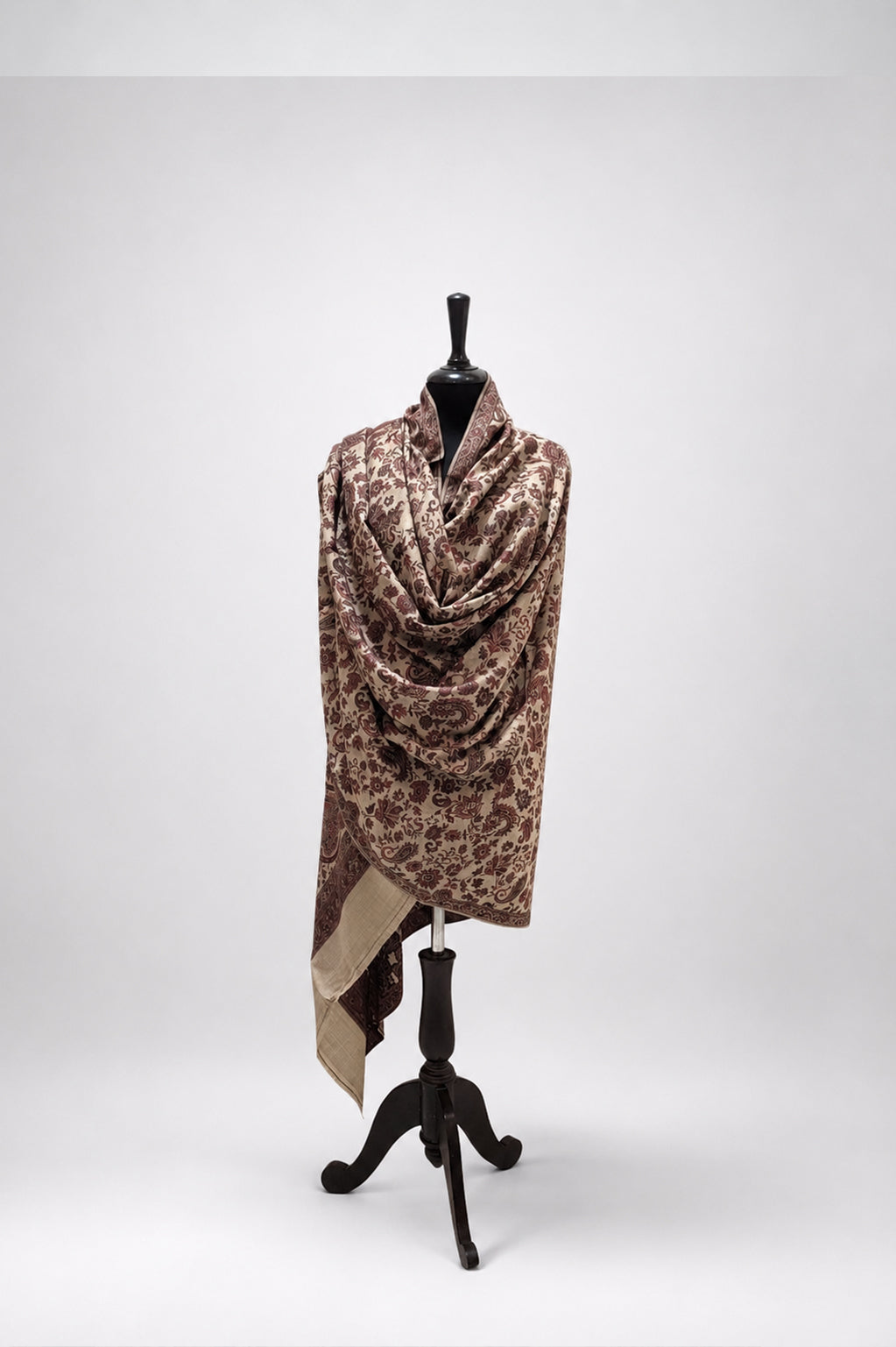 Premium Kani Shawl with Kashmiri-Inspired Motifs