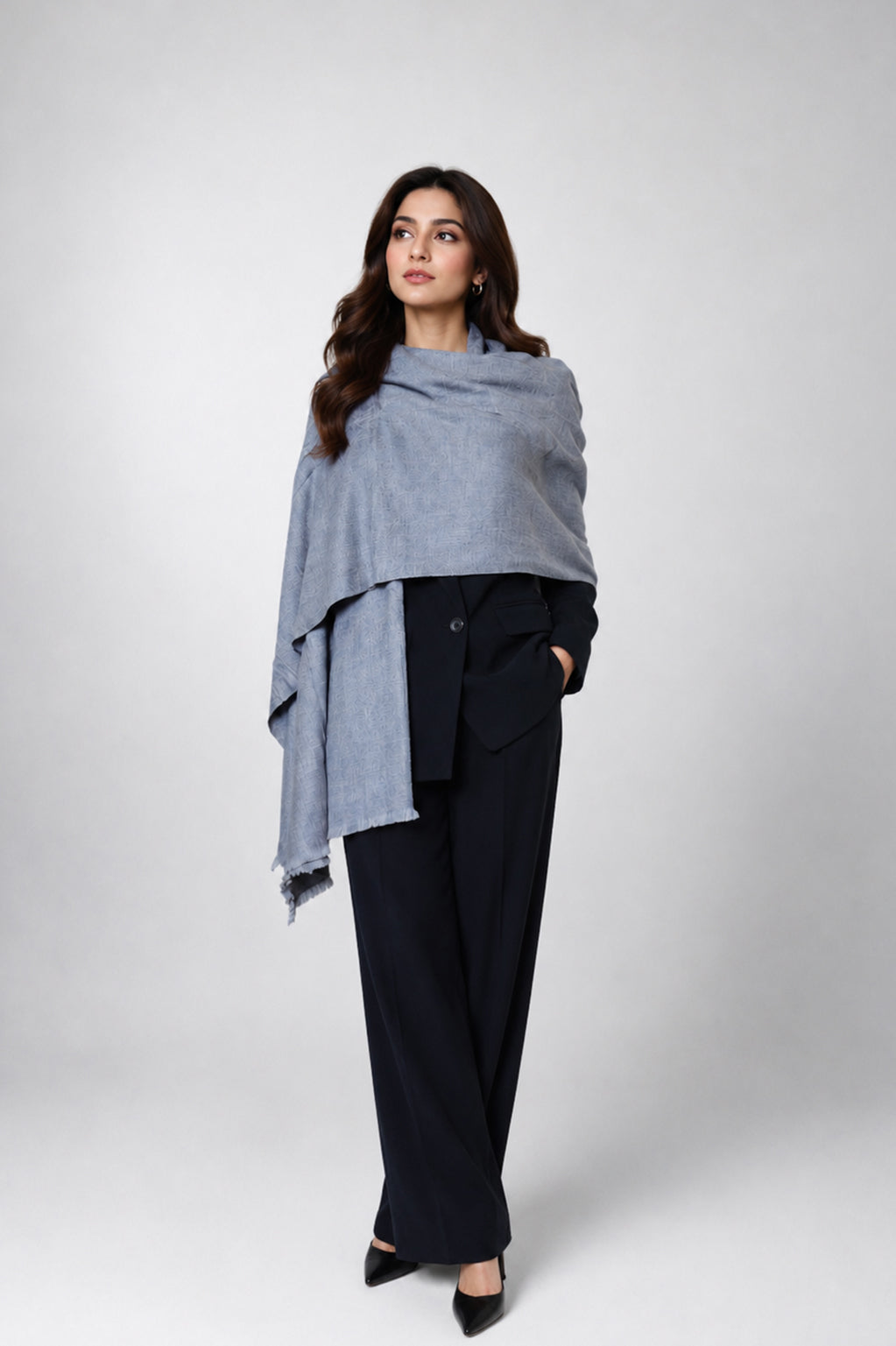 Premium Rabbit Wool Shawl