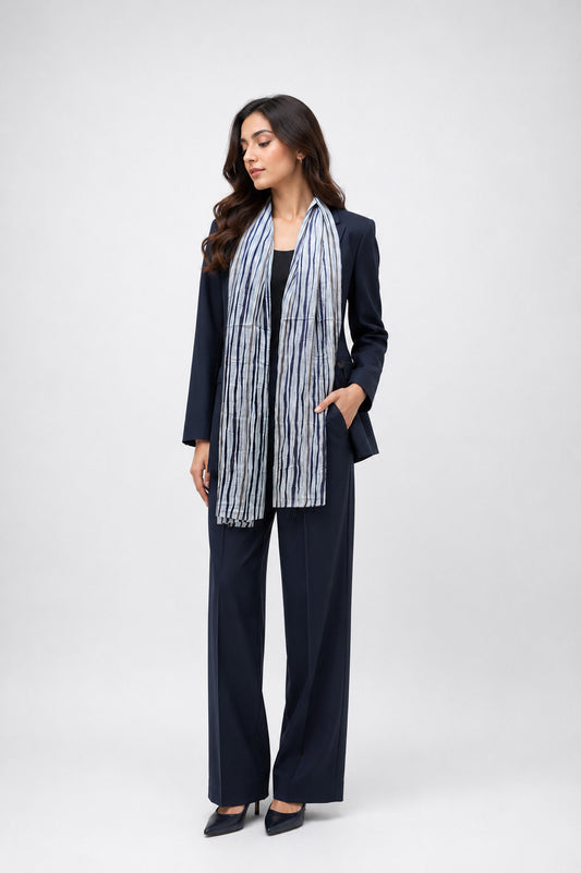 Luxury Crinkle Chiffon Stole