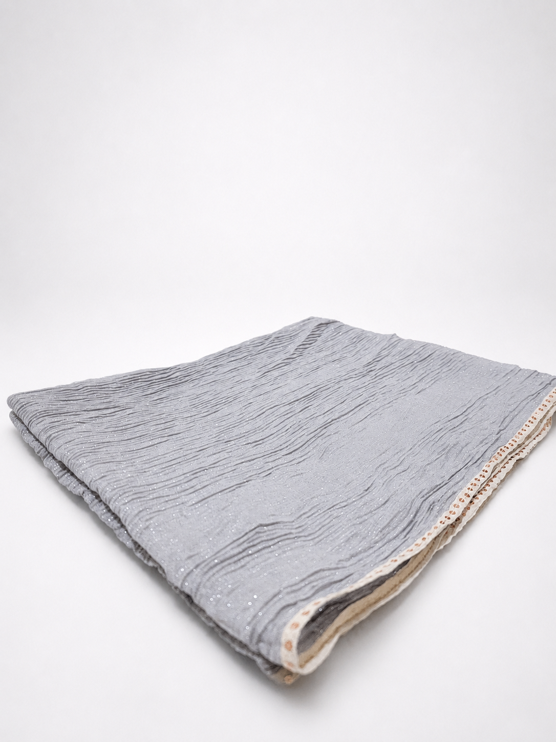 Luxury Crinkle-Tilla Chiffon Stole