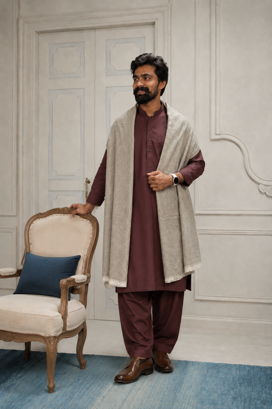 Premium Texture Rabbit Wool Men Wear