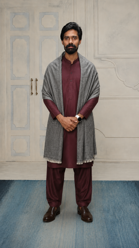 Premium Texture Rabbit Wool Men Wear