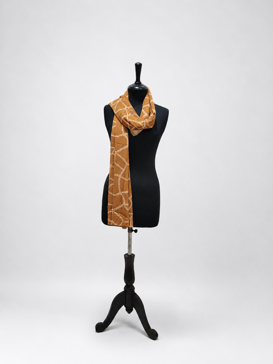 Luxury Crinkle-Chiffon Stole
