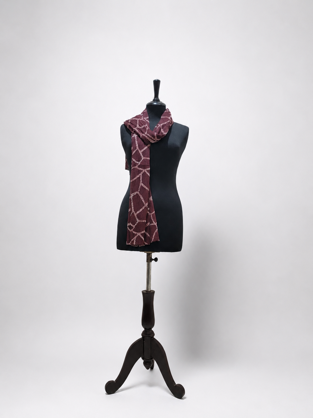Luxury Crinkle-Chiffon Stole