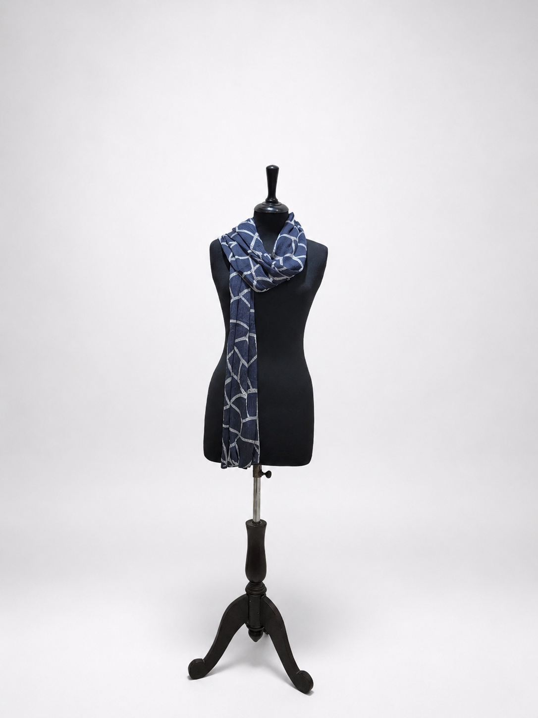 Luxury Crinkle-Chiffon Stole