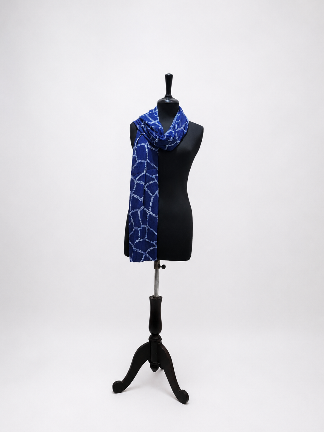 Luxury Crinkle-Chiffon Stole