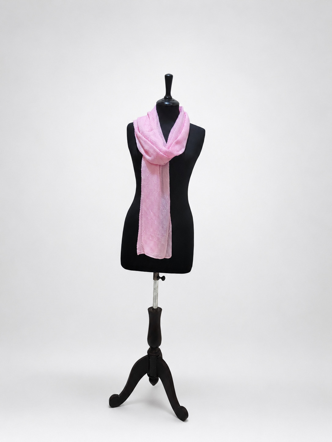 Luxury Crinkle-Chiffon Stole