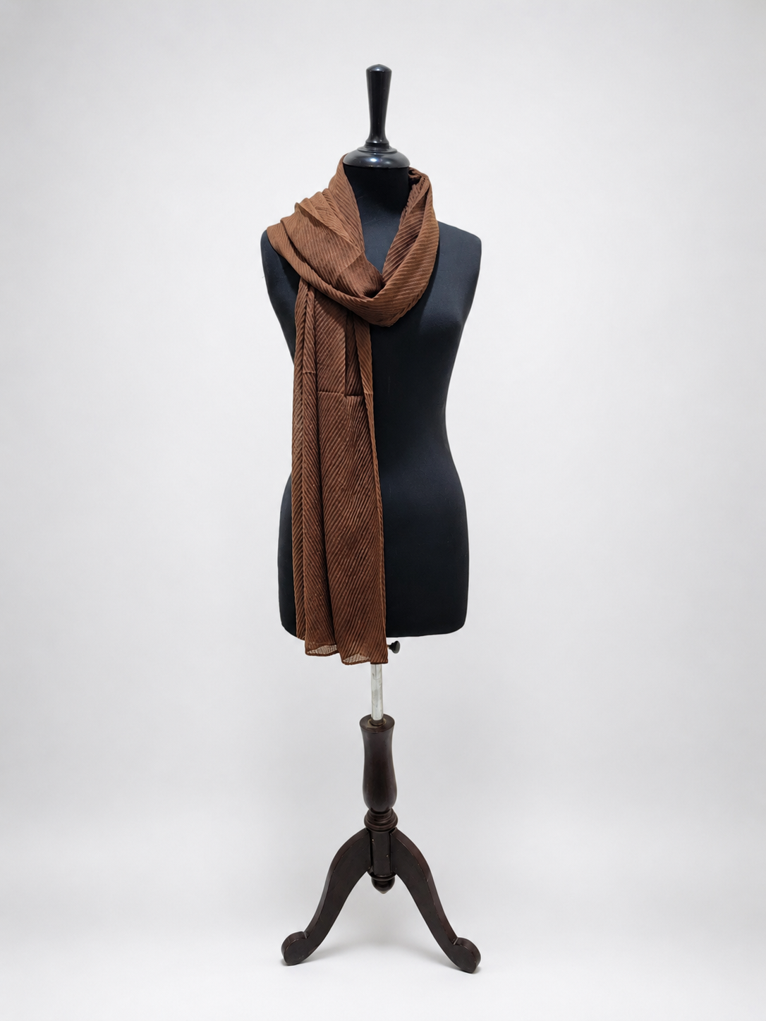 Luxury Crinkle-Chiffon Stole