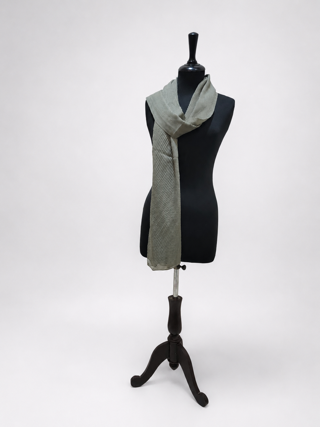 Luxury Crinkle-Chiffon Stole