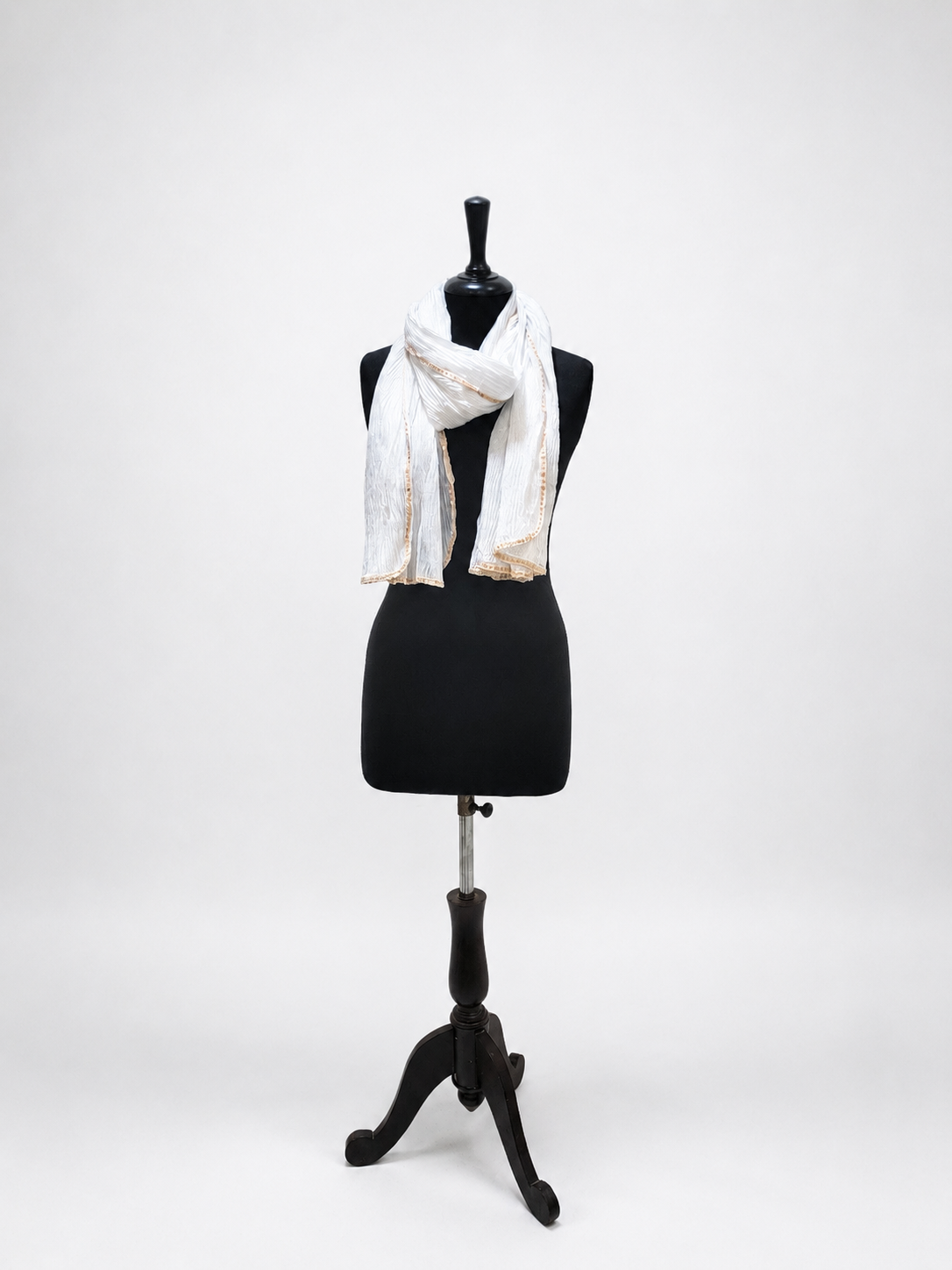 Luxury Crinkle-Tilla Chiffon Stole