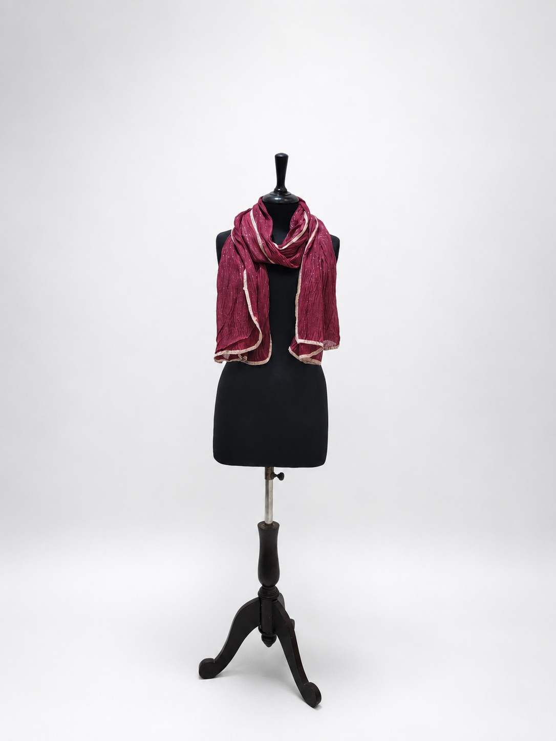 Luxury Crinkle-Tilla Chiffon Stole
